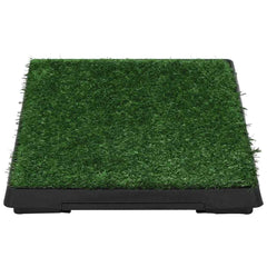 vidaXL Pet Toilet | Green and Black 4