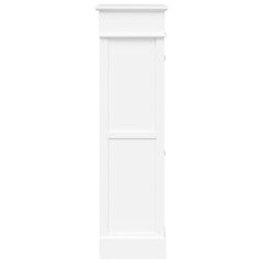 vidaXL Shoe Cabinet | White | Paulownia Wood | 50x28x98 cm | Shoe Cabinet 5