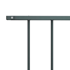 vidaXL Fence Panel "Woerden" Powder-coated Steel 163x117 cm Anthracite 3