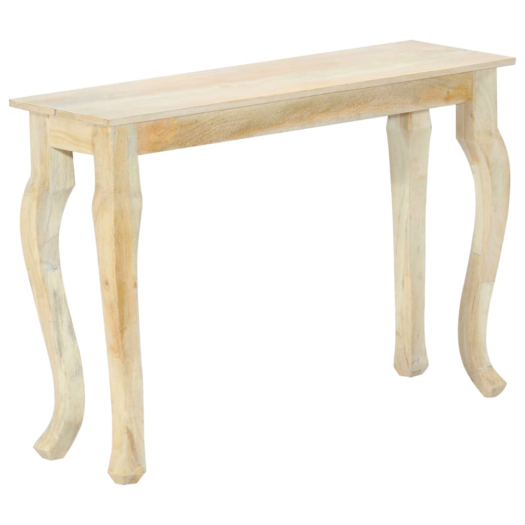 vidaXL Console Table 110x35x77 cm Solid Mango Wood 1