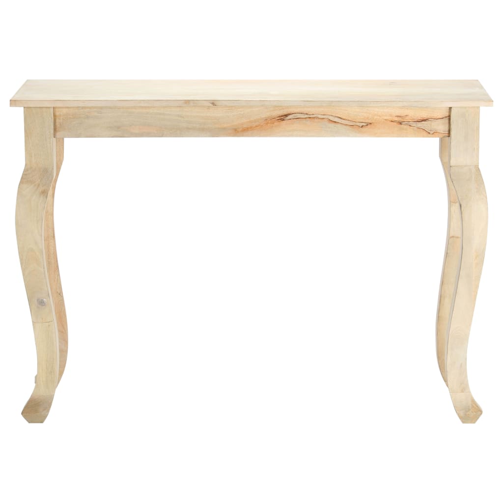 vidaXL Console Table 110x35x77 cm Solid Mango Wood 2