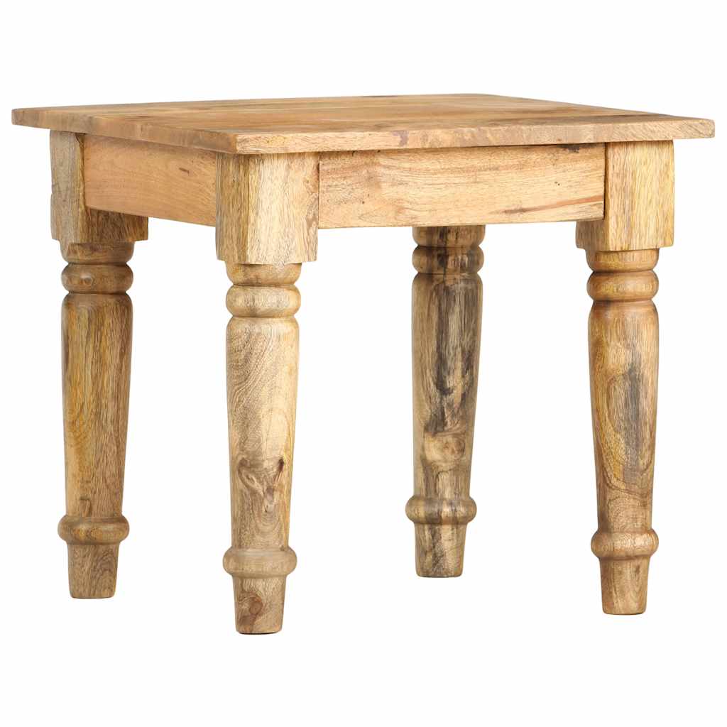 vidaXL Side Table 43x43x40 cm Solid Mango Wood 6