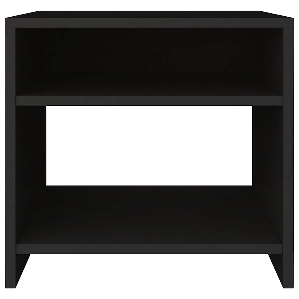 vidaXL Bedside Cabinet | Set of 2 | Black | Engineered wood | Small 5