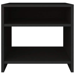 vidaXL Bedside Cabinet | Set of 2 | Black | Engineered wood | Small 5