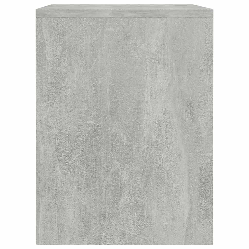 vidaXL Bedside Cabinet | Set of 2 | Concrete Grey | Engineered wood | Standard 5