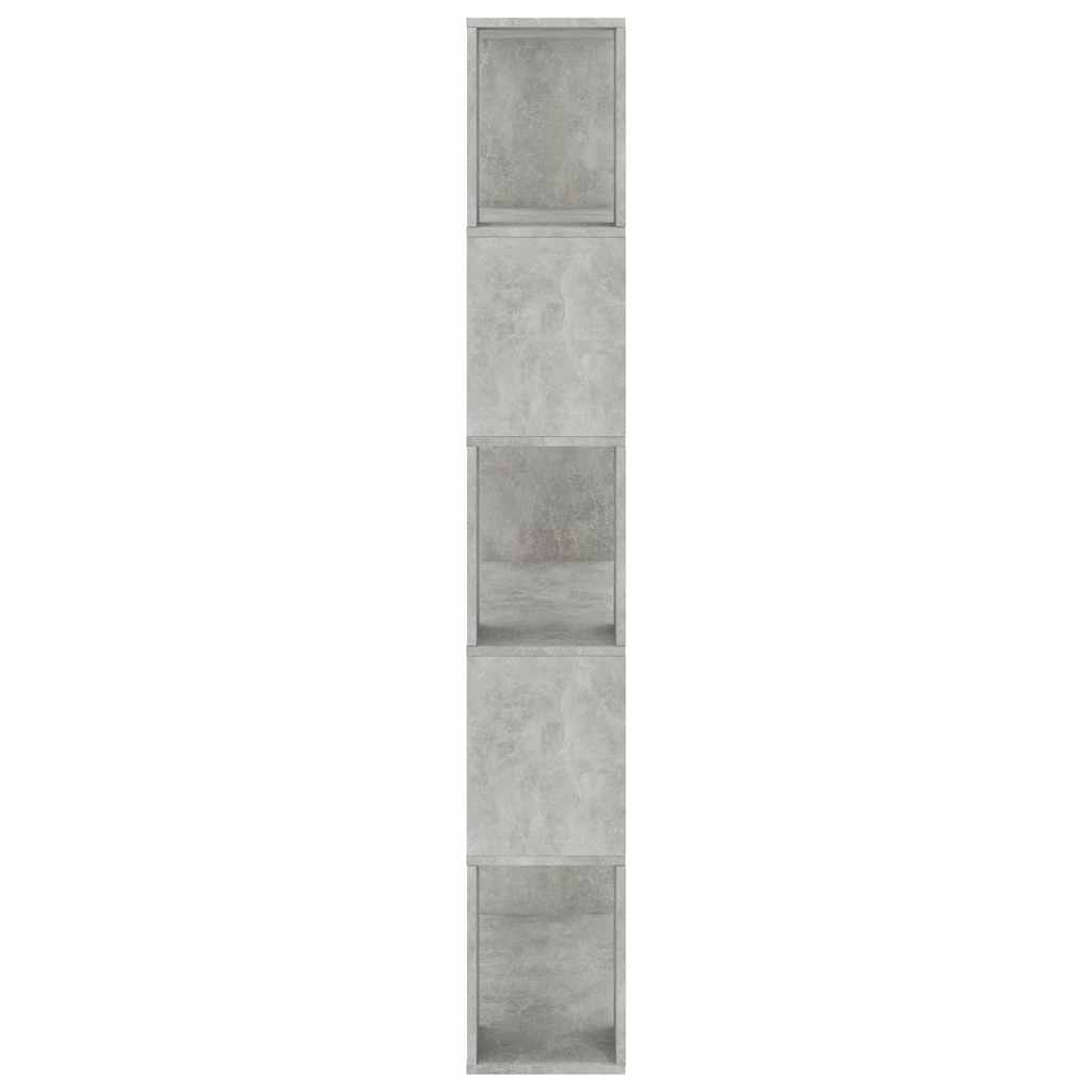 vidaXL Book Cabinet | Concrete Grey | Engineered wood | Medium | Book Cabinet 6