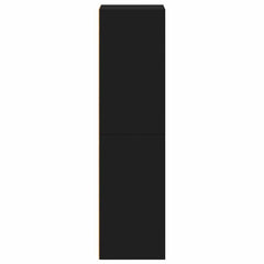 vidaXL Book Cabinet | Black | Engineered wood | Medium | Storage Cabinet 5