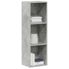 vidaXL Book Cabinet | Concrete Grey | Engineered Wood | Small | Book Cabinet 3