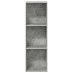 vidaXL Book Cabinet | Concrete Grey | Engineered Wood | Small | Book Cabinet 4