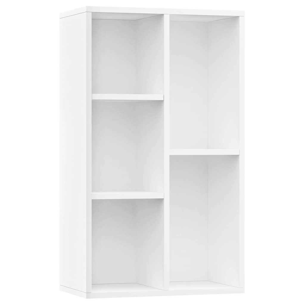 vidaXL Book Cabinet | White | Engineered wood | Medium | Book Cabinet 2