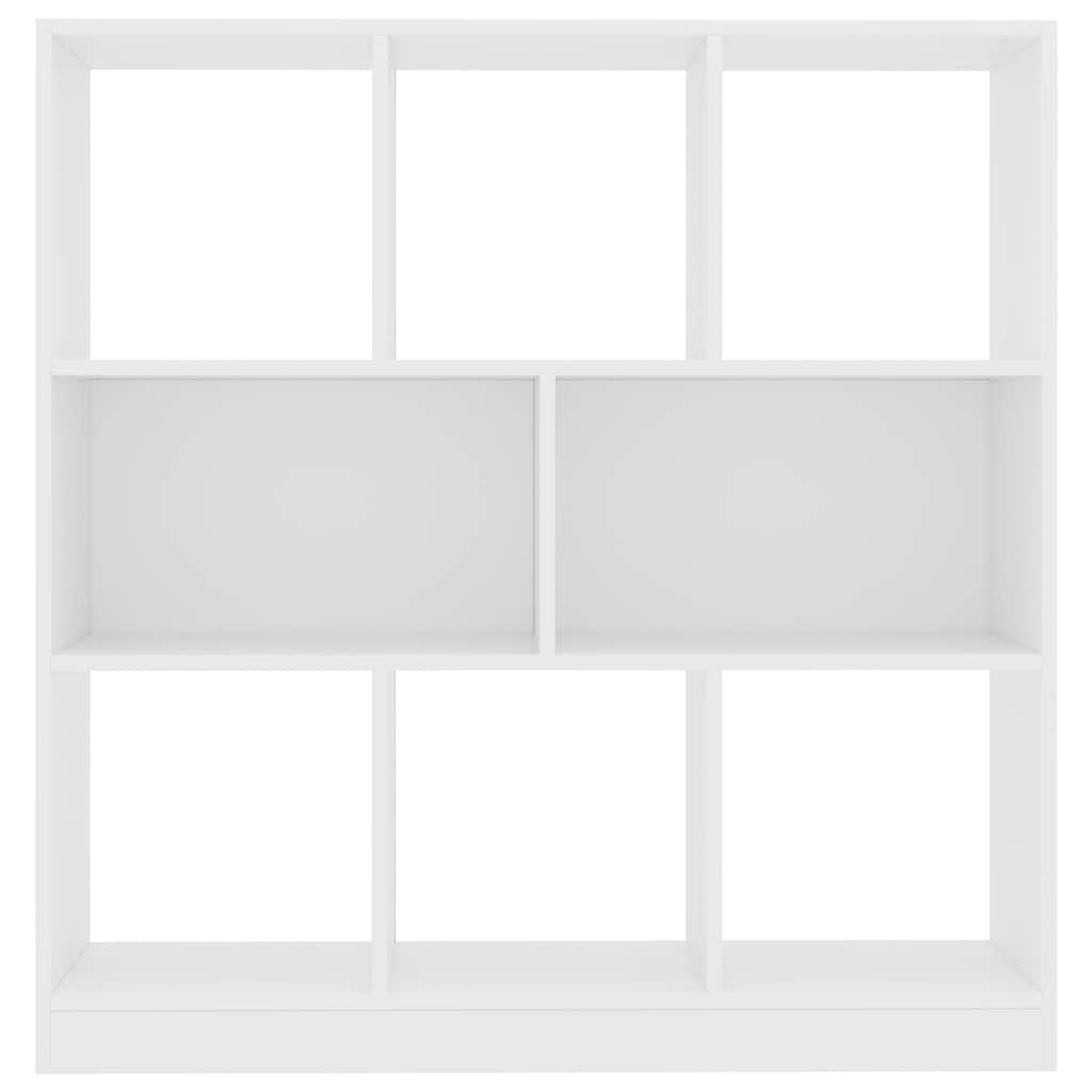 Book Cabinet 97,5x29,5x100 cm Engineered Wood White