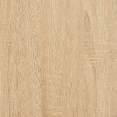 vidaXL Shelf | Set of 3 | Sonoma oak | Engineered wood | Small, Medium, Large 6