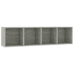 vidaXL Book Cabinet | Concrete grey | Engineered wood 2
