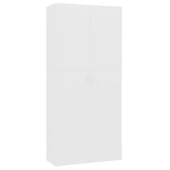 vidaXL Shoe Cabinet | White | Engineered wood | Large | Shoe Cabinet 2