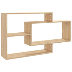 vidaXL Wall Shelf | Sonoma Oak | Engineered wood | 104 x 20 x 58.5 cm 2