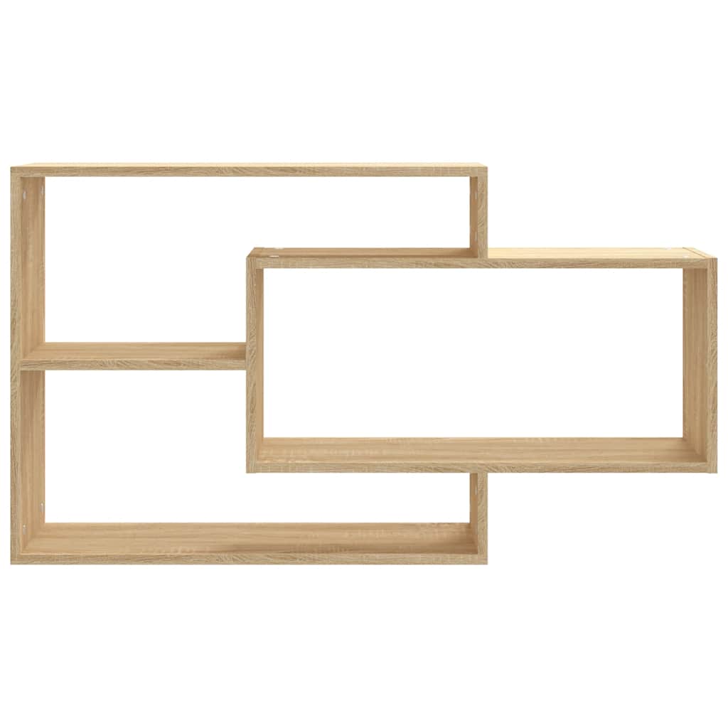 vidaXL Wall Shelf | Sonoma Oak | Engineered wood | 104 x 20 x 58.5 cm 4
