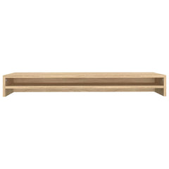 vidaXL Monitor Stand Sonoma Oak 100x24x13 cm Engineered Wood 4