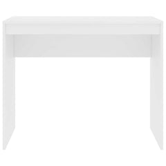 vidaXL Desk | White | Engineered Wood | 90 x 40 x 72 cm | Sleek | Desk 4