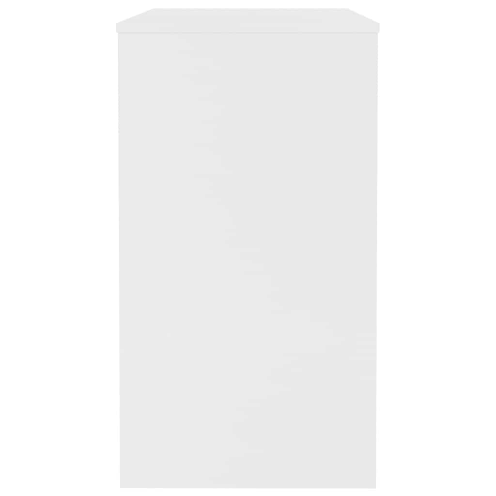 vidaXL Desk | White | Engineered Wood | 90 x 40 x 72 cm | Sleek | Desk 5