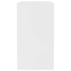 vidaXL Desk | White | Engineered Wood | 90 x 40 x 72 cm | Sleek | Desk 5