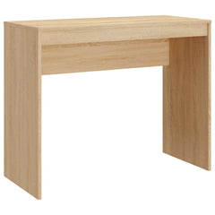 vidaXL Desk | Sonoma Oak | Engineered Wood | Small | Minimalist | Desk 2
