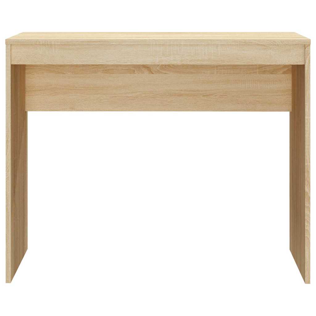 vidaXL Desk | Sonoma Oak | Engineered Wood | Small | Minimalist | Desk 5