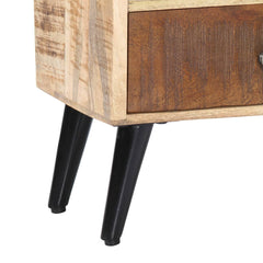 vidaXL Bedside Cabinet 40x30x60 cm Solid Mango Wood 6