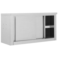 Kitchen Wall Cabinet with Sliding Doors 90 x 40 x 50 cm