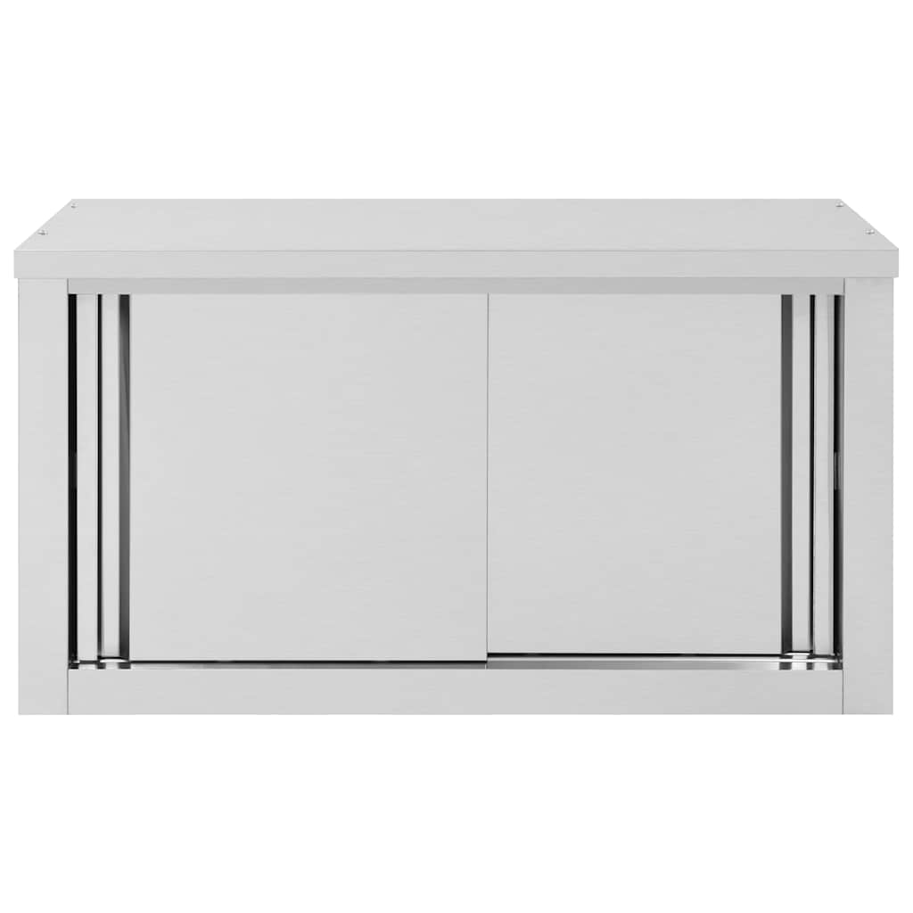 Kitchen Wall Cabinet with Sliding Doors 90 x 40 x 50 cm