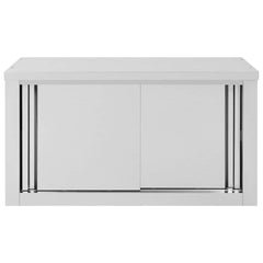 Kitchen Wall Cabinet with Sliding Doors 90 x 40 x 50 cm