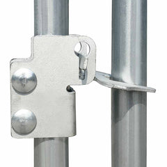 Outdoor Chicken Cage 2,75x2x1,92 m Galvanised Steel 2.75 x 2 x 1.92 m