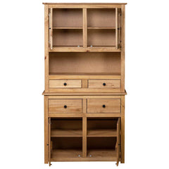 Highboard Solid Pine Panama Range, image 4