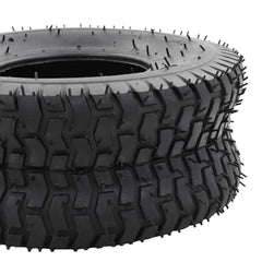 vidaXL Wheelbarrow Tyres 2 pcs 15x6.00-6 4PR Rubber 5