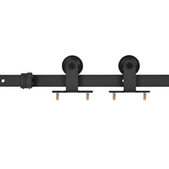 Sliding Door Hardware Kit Steel 183 cm 1