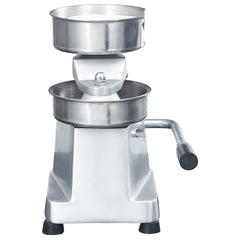 Hamburger Press Machine with 500 Patty Papers Aluminium 10 cm 130 mm