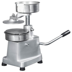 Hamburger Press Machine with 500 Patty Papers Aluminium 10 cm 130 mm