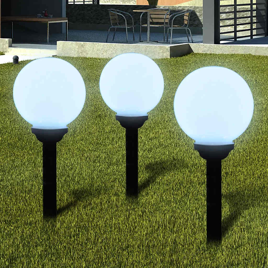 vidaXL Outdoor Pathway Lamps LED with Ground Spike