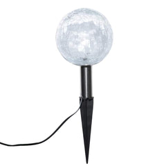 vidaXL Garden Lamp | Set of 6 | White | Plastic | Small | Solar | Garden Lamp 6