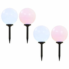Outdoor Solar Lamps LED Spherical RGB 30 cm 4