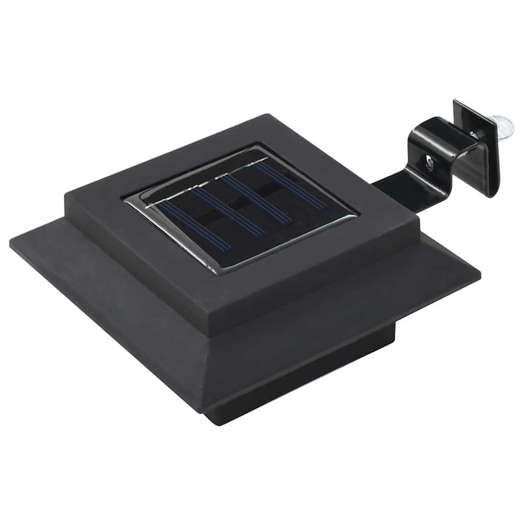 vidaXL Solar Lamp | Set of 12 | Black | Plastic and metal | Compact | Solar 2