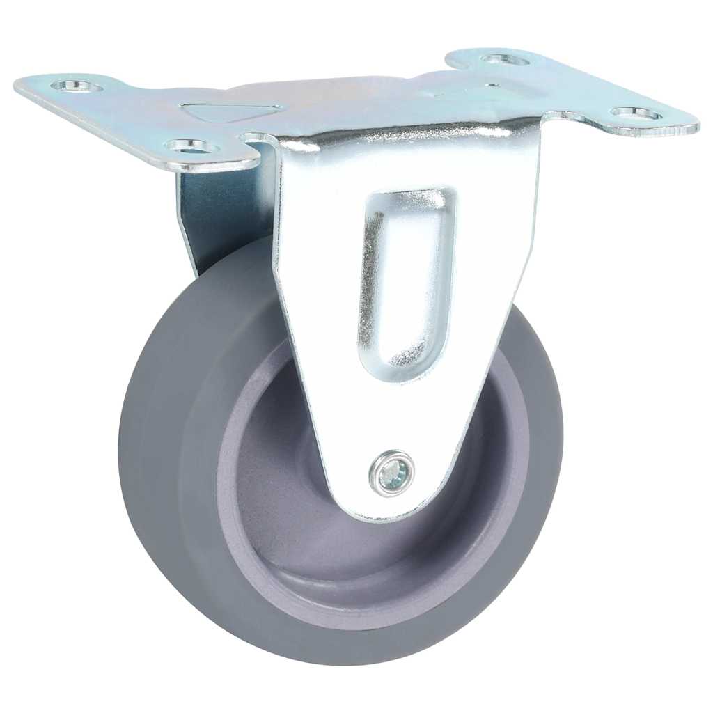 vidaXL 12 pcs Fixed Casters 75 mm 3