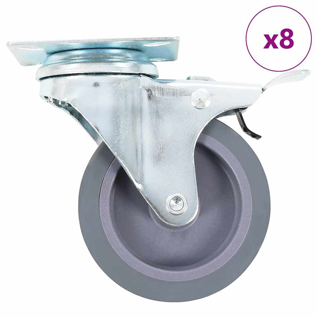 Swivel Casters 75 mm 8