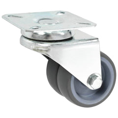 vidaXL 8 pcs Twin-wheel Swivel Casters 50 mm 4