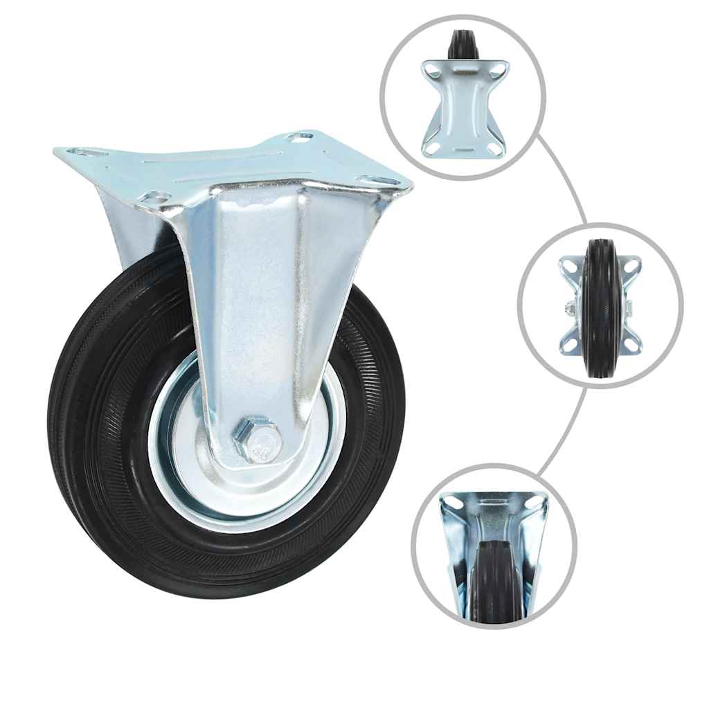 Fixed Casters 125 mm 8