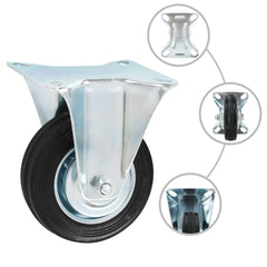 vidaXL 12 pcs Casters 100 mm 3