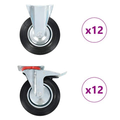 Casters 200 mm 24