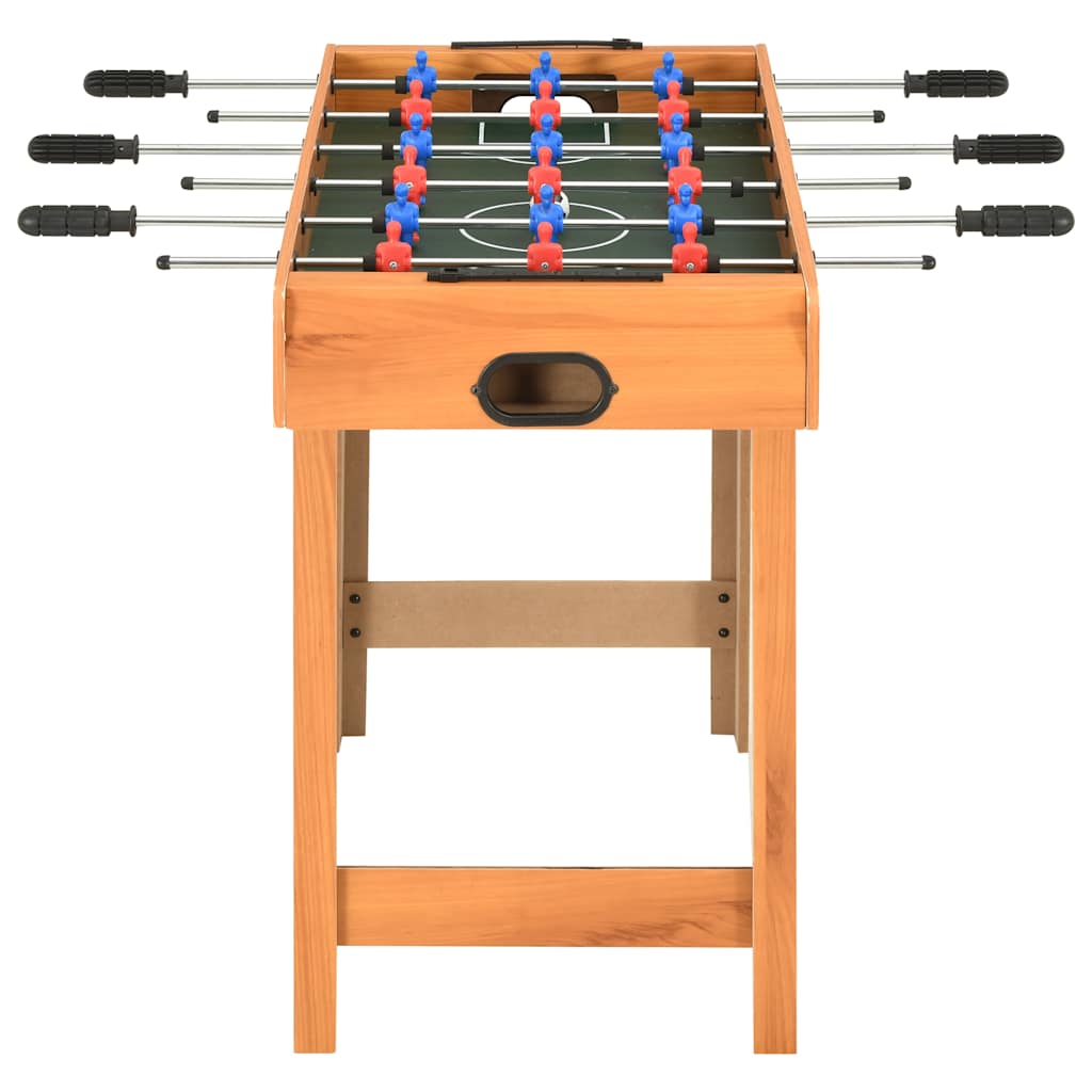 vidaXL Mini Football Table 69x37x62 cm Maple 3