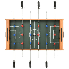 vidaXL Mini Football Table 69x37x62 cm Maple 4