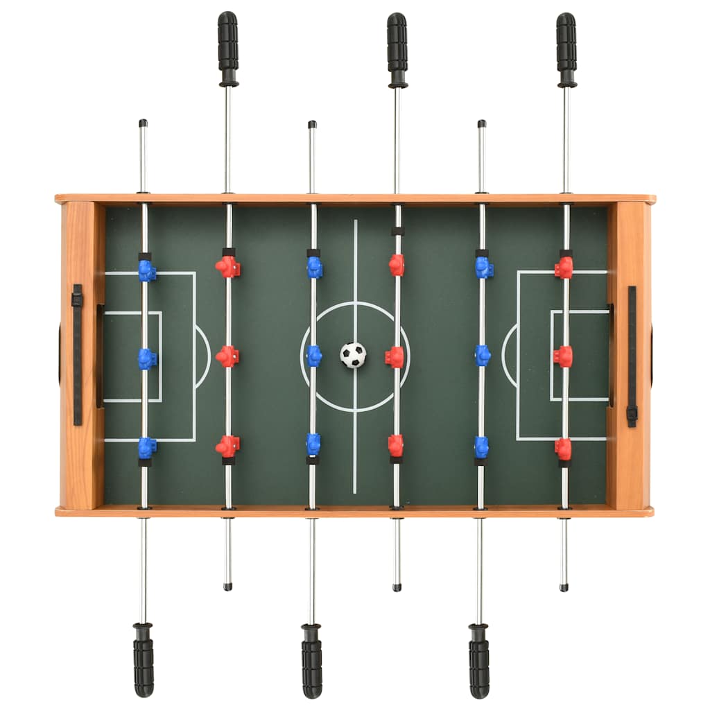 vidaXL Mini Football Table 69x37x62 cm Maple 4