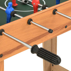 vidaXL Mini Football Table 69x37x62 cm Maple 6